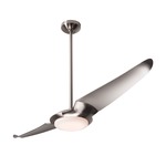 IC/Air2 DC Ceiling Fan with Light - Bright Nickel / Nickel