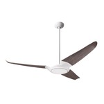 IC/Air3 DC Ceiling Fan - Gloss White / Graywash