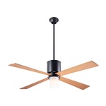 Lapa Ceiling Fan with Light - Dark Bronze / Maple