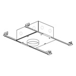 Sun3C Ceiling New Construction IC Housing - Satin Aluminum