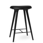 Counter Height Stool - Black Stained Beech