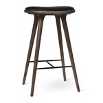 Bar Height Stool - Dark Stained Oak