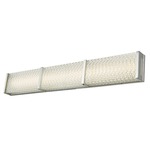 Evoke LED Bathroom Vanity Light - Chrome / Clear