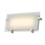 Matrix Bathroom Vanity Light - Chrome / Frosted