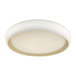 Euphoria Ceiling Light Fixture - White / Frosted