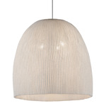 Onn Pendant - Nickel Plated / White