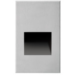 Sonic Outdoor 120V Vertical Step Light - Brushed Nickel