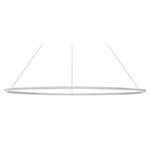 Ellisse Major Uplight Pendant - White