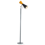 Parliament Floor Lamp - Gray / Black / Yellow