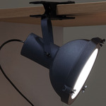 Projecteur Clip-On Light - Matte Black / Night Blue