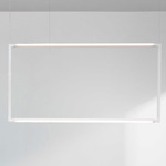 Spigolo Vertical Pendant - White / Opal