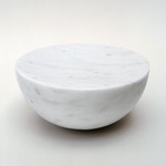 Meditation Stool Sculpture - Statuary White