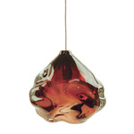 Happy Kiss FreeJack Pendant - Dark Bronze / Aubergine