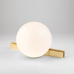 Rest Table Lamp - Satin Brass / Opal