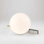 Rest Table Lamp - Satin Nickel / Opal