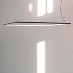 Circus Rectangular Suspension - Matte Black / Opal