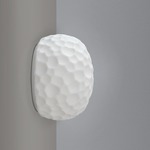 Meteorite Mini Wall / Ceiling Light - White