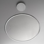 Discovery Suspension - Floor Model - Polished Aluminum / Transparent