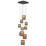 Brentwood Multi Light Pendant - Dark Bronze