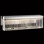 Broadway Wall Light - Polished Nickel / Crystal