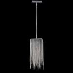 Fountain Ave Square Mini Pendant - Chrome