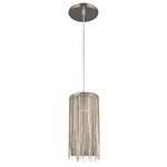 Fountain Ave Round Mini Pendant - Chrome