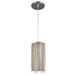 Fountain Ave Round Mini Pendant - Chrome