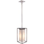 Soho Pendant - Polished Nickel / Crystal
