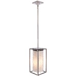 Soho Pendant - Polished Nickel / Crystal