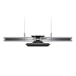 Cu-Beam Linear Pendant - Silver