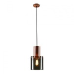 Walter Pendant - Copper / Anthracite