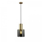 Walter Pendant - Brass / Anthracite