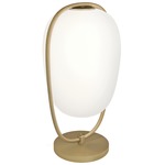 Lanna Table Lamp - Brass / Opal