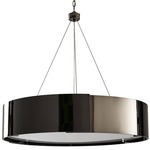 Dante Medium Pendant - Black Nickel / Frosted