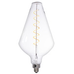 Nostalgic Med Base 4W 120V X-Large Diamond Shape Filament - Clear