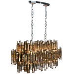 Vienna Oval Chandelier - Chrome