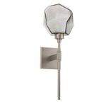 Gem Stem Wall Sconce - Metallic Beige Silver / Smoke
