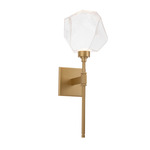 Gem Stem Wall Sconce - Gilded Brass / Clear