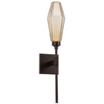 Aalto Belvedere Wall Sconce - Flat Bronze / Optic Ribbed Bronze