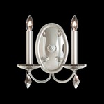 Modique Wall Light - Antique Silver  / Heritage Crystal