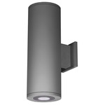 Tube Architectural Up and Down 6 Degree Beam Wall Light - Graphite