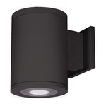 Tube Architectural Up or Down 6 Degree Beam Wall Light - Black