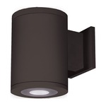 Tube Architectural Up or Down 6 Degree Beam Wall Light - Bronze