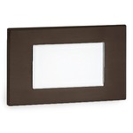 12V Frame Horizontal Landscape Step / Wall Light - Bronze