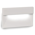 12V Horizontal Rectangular Landscape Step/Wall Light - White