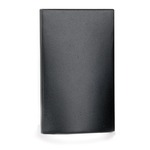 120V LED210 Vertical Step / Wall Light - Black