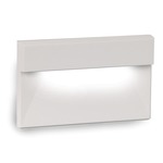120V LED140 Landscape Step / Wall Light Amber CCT - White