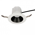 Aether 3.5IN Round Downlight Trim - White / Black Reflector