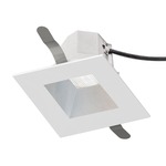 Aether 3.5IN Square Downlight Trim - White / Haze Reflector