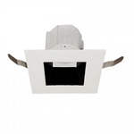 Aether 3.5IN Square Downlight Trim - White / Black Reflector